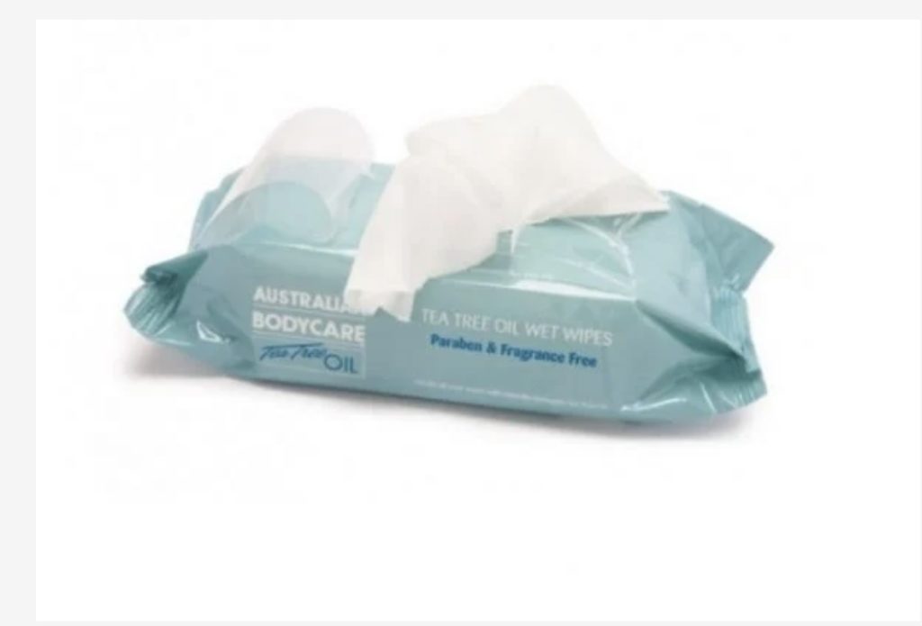 Australian Tea Tree Wet wipes ( 36 wipes per pack) MAFERIN BEAUTY